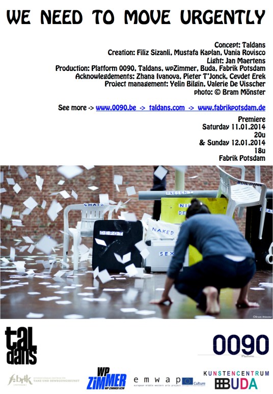 WE NEED TO MOVE URGENTLY